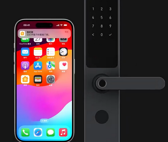 蒋湖农场iPhone维修站分享在iPhone上使用家庭钥匙开启智能门锁 