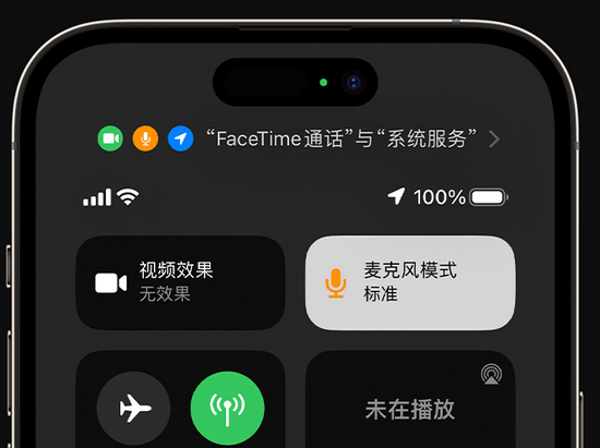 蒋湖农场苹果授权维修网点分享iPhone在通话时让你的声音更清晰 