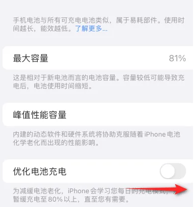 蒋湖农场苹果15维修分享iPhone15充电到80%就充不进电了怎么办 