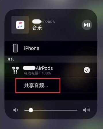 蒋湖农场苹果14音频维修点分享iPhone14音频共享设置方法 