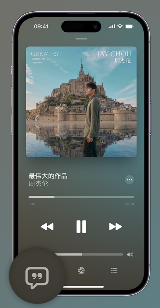 蒋湖农场iphone维修分享如何在iPhone上使用Apple Music全新唱歌功能 